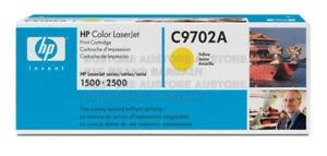 Hewlett Packard 02A LJ 1500, 2500, YELOOW (C9702A) HP121A